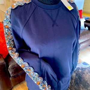 BRAND NEW!! Boden navy sweatshirt, size UK14 / US10